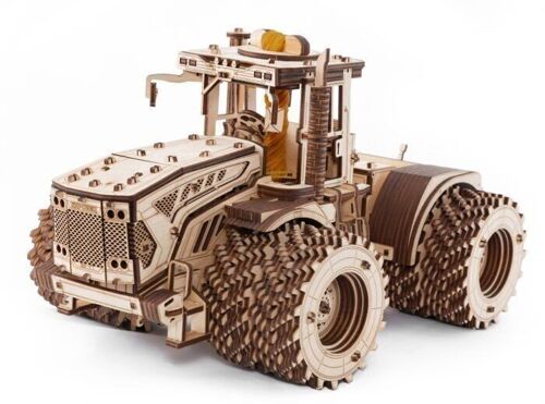 DIY Eco-Wood-Art 3D Mechanische Puzzel, Tractor K-7M, 1065, 35,6×22,8x20cm