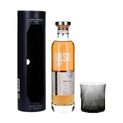 Ailsa Bay Scotch Whisky – Schachtel mit 1 Glas