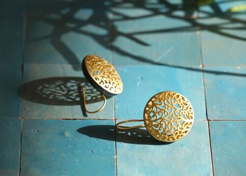 BOUCLES D'OREILLES "JARDIN SECRET"