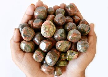 1Pc Unakite Tumbled Stones ~ Healing Tumbled Stones 4