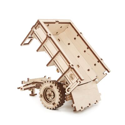 Puzzle meccanico 3D in legno eco fai da te, rimorchio per Bielorussia-82, 1225, 20×11.6x11cm
