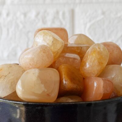 1Pc Yellow Aventurine Tumbled Stone ~ Healing Tumbled Stone