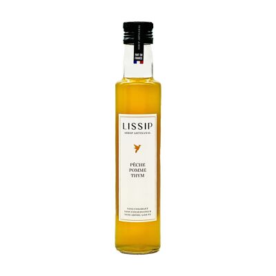 NEW ! Artisanal Peach Apple Thyme Syrup - 25cl