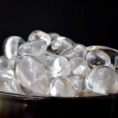 1Pc Crystal Quartz Tumbled Stones ~ Healing Tumbled Stones