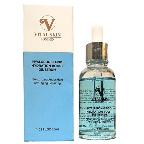 Hyaluronic Acid Oil Serum for Skin Hydration 30ml