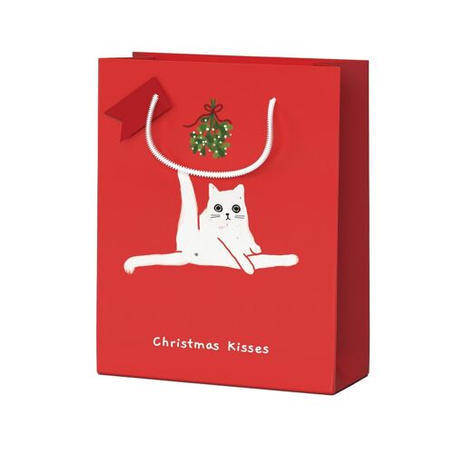 Christmas Kisses Large Gift Bag (8120)