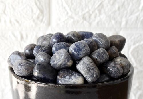 1Pc Iolite Tumbled Stones ~ Healing Tumbled Stones