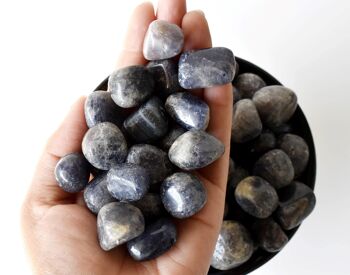 1Pc Iolite Tumbled Stones ~ Healing Tumbled Stones 4