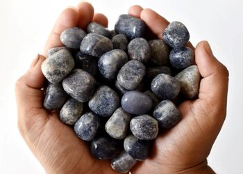 1Pc Iolite Tumbled Stones ~ Healing Tumbled Stones 5