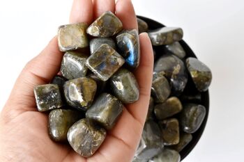 1Pc Labradorite Tumbled Stones ~ Healing Tumbled Stones 4