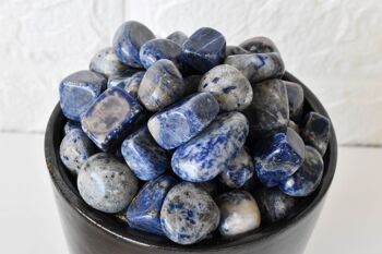 1Pc Sodalite Tumbled Stones ~ Healing Tumbled Stones 3