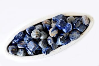 1Pc Sodalite Tumbled Stones ~ Healing Tumbled Stones 7