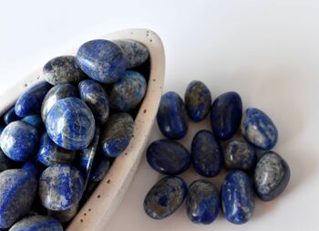 1Pc Lapis Lazuli Tumbled Stones ~ Healing Tumbled Stones 9