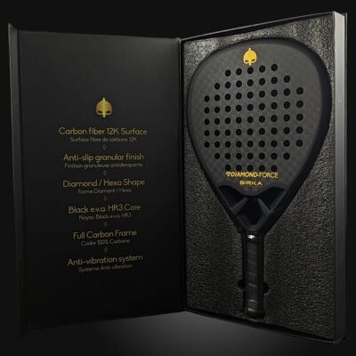 Diamond-Force 12K Carbon Padelschläger – BIRKA PADEL