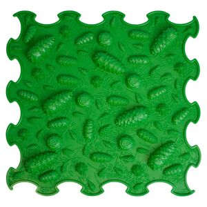 ORTOTO Tapis Puzzle Pommes de Pin Vert Foncé