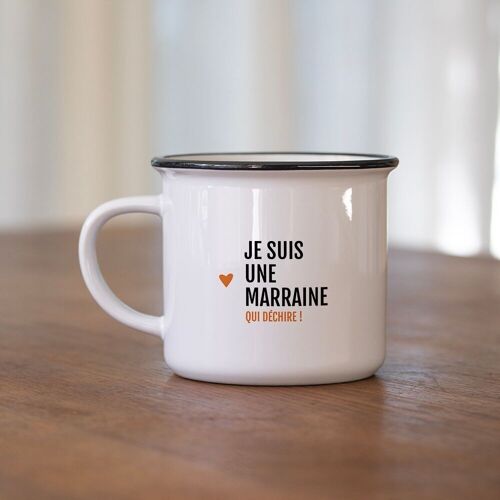 Mug Je suis une marraine qui déchire / Famille