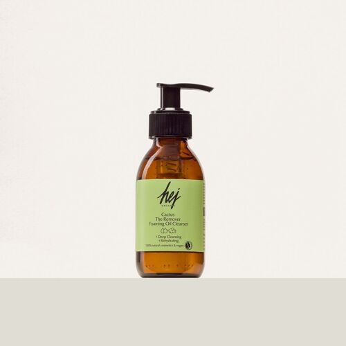 HEJ ORGANIC The Remover Foaming Oil Cleanser Cactus 100ml