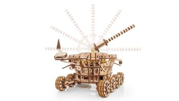 DIY Eco Wood Art 3D Puzzle Mécanique Moonrover liquidation Lunokhod, 1492, 32x24x23cm 1