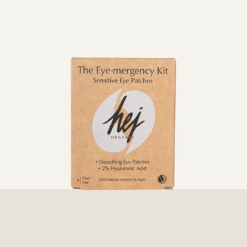 HEJ ORGANIC Le Kit d'Urgence Yeux (4x1 paire de Patchs Yeux Sensibles) 5