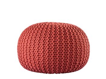 Pouf PREMIUM ø45cm tabouret pouf tricoté terrasse intérieure piscine jardin durable 32