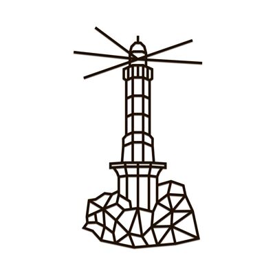 DIY Eco Wood Art Wandpuzzel Lighthouse, 1546, 50,5x87x0,7cm