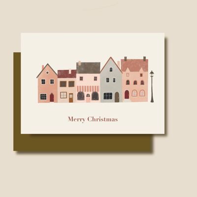 Carte A6 Merry Christmas