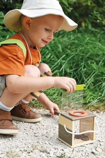 Boîte à insectes « Découvrir » FSC 100% | Jouet découverte | Bois 9