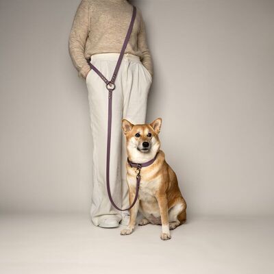 HANDS-FREE dog leash - BioThane® - LILAC