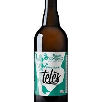 Télès Cerveza Rubia 33cl
