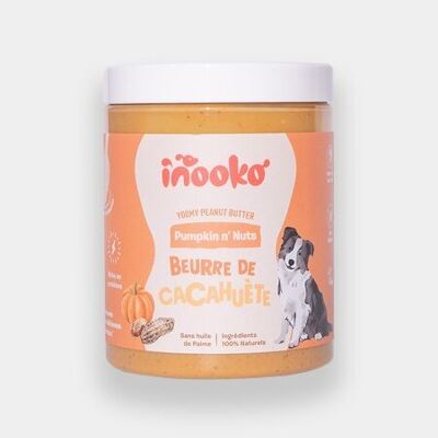 Erdnussbutter für Hunde – Kürbis und Zimt