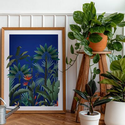 Tropical Night Poster