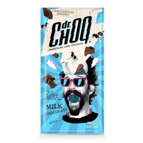 Dr. Choq - Milk - 12x150gr - Belgian Chocolate