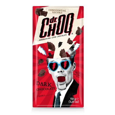 Dr. Choq - Dunkel - 12x150gr - Belgische Schokolade