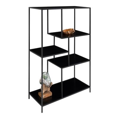 Vita Shelf - black shelves 36x80x120 cm