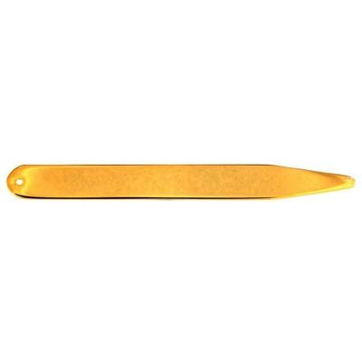 Collar Stiffeners Gold Plate (Pair)