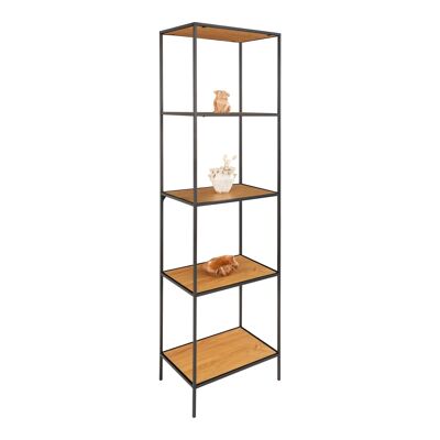 Vita Shelf - 5 oaklook shelves 51x36x170 cm