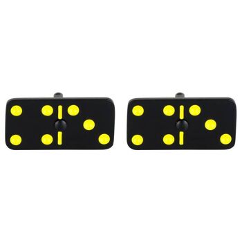 Boutons de manchette Domino 1