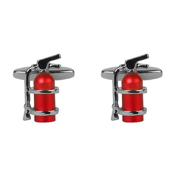 Bouton de manchette d'extincteur