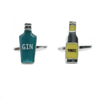 Boutons de manchette Gin & Tonic 1