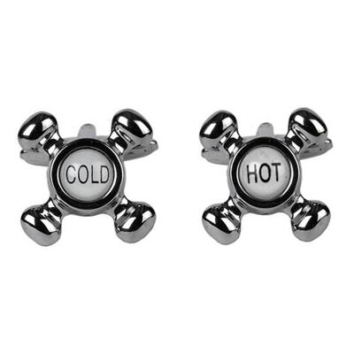 Hot & Cold Tap Cufflinks