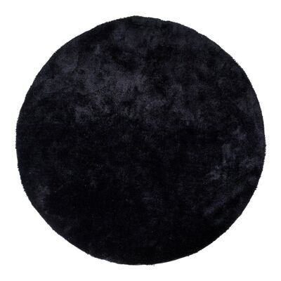 Florida Rug - round black