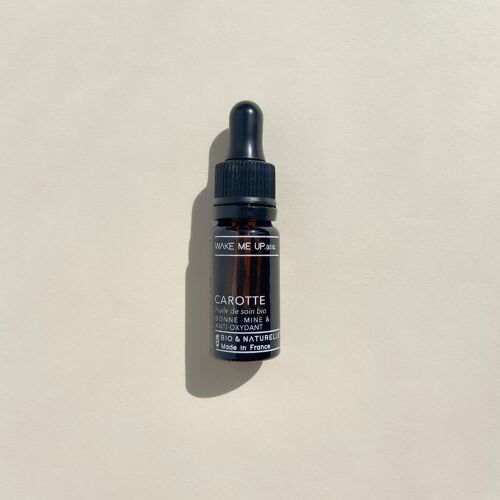 Huile Bonne mine & Anti-oxydante -  Carotte Bio 10 ml