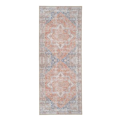 Havana Hallway Runner - orange/blue