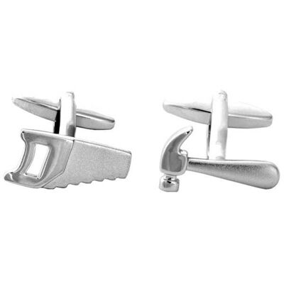 Saw & Hammer Cufflinks