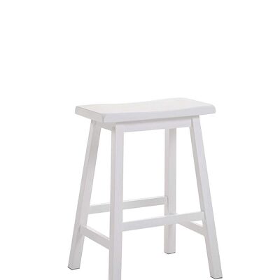 24" White Counter Height Stool (Set Of 2)
