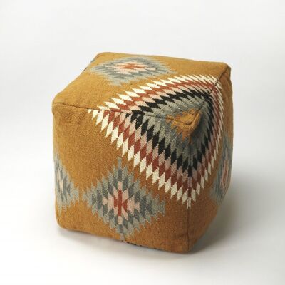 Southwest Lodge Pouf Ottoman