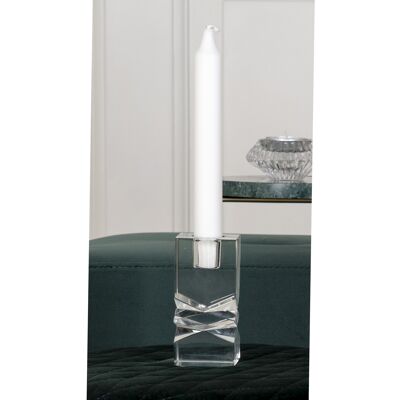 Mira Candle Holder - clear