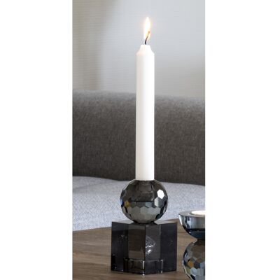 Torcello Candle Holder - smoked