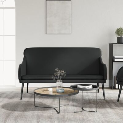 Bench Black 43.3"x29.9"x31.5" Faux Leather