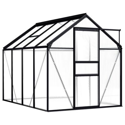 Greenhouse Anthracite Aluminum 51.1 ftÂ²